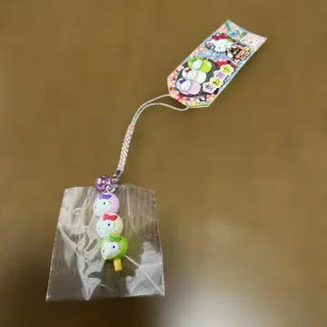 헬로키티 교토 당고 삼형제 스트랩