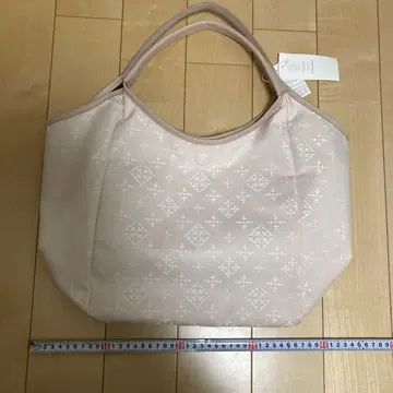 러셋 토트백 핑크