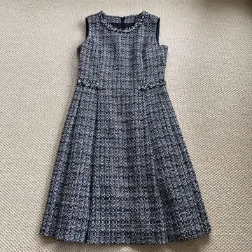 ELISA (구 해롯) 트위드 슬리브리스 원피스