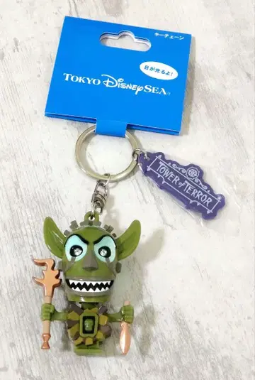 새상품 도쿄 디즈니 타워 오브 테러 시리키 우툰두 빛나는 키링