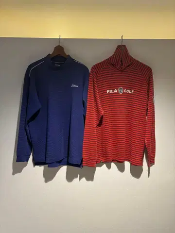 묶음 판매 남성용 오샤레 골프웨어 LL 타이틀리스트 휠라