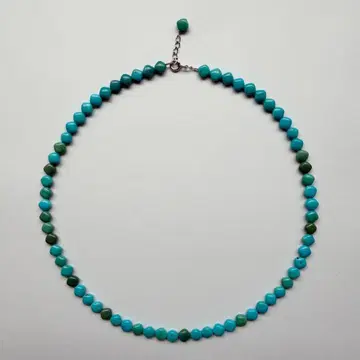 리틀 라군 카마쿠라 / 터콰이즈 마름모 쉐이프 목걸이