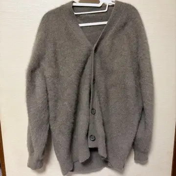 ABYTS 그레이 가디건 울 혼방