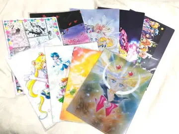 세일러문 뮤지엄 클리어 파일 9종 세트