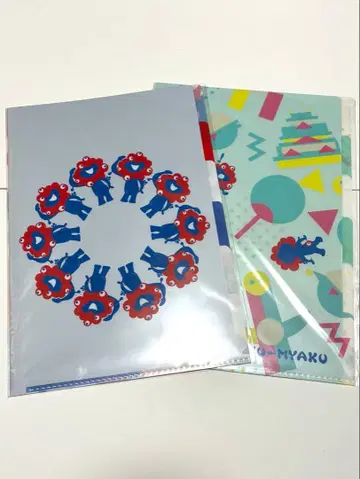 만박 미야쿠미야쿠 클리어 파일 5개 세트