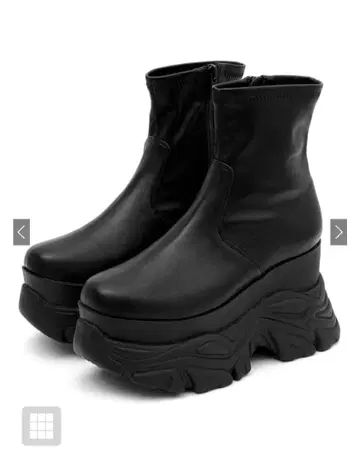 GRL 통굽 스트레치 숏부츠