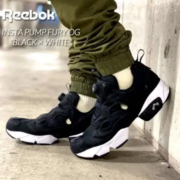 Reebok INSTA PUMP FURY OG 블랙 x 화이트