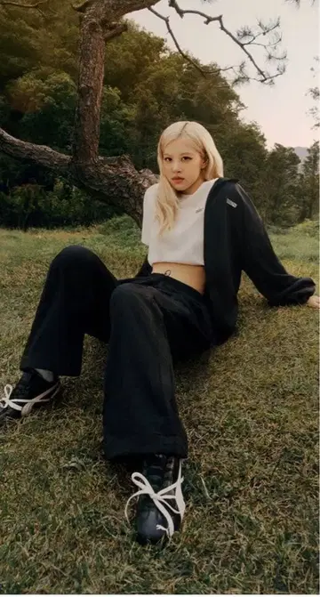 [ PUMA x ROSE ] 우먼 T7 오버 사이즈 트랙 팬츠