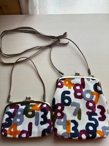 sou sou 가마구치 2점 숄더 끈 포함