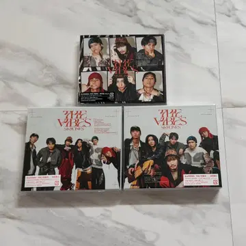 SixTONES 앨범 THE VIBES 3 형태 세트