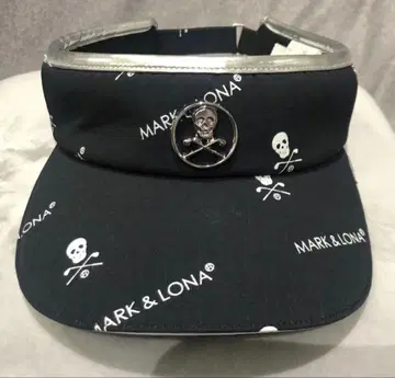 MARK & LONA 블랙 바이저 프리 마크앤로나