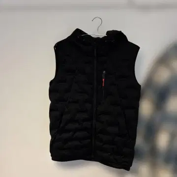 워크맨 필드코어 블랙 후드 부착 베스트