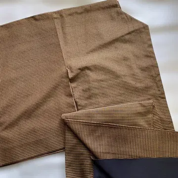 츠무기 기모노 격자