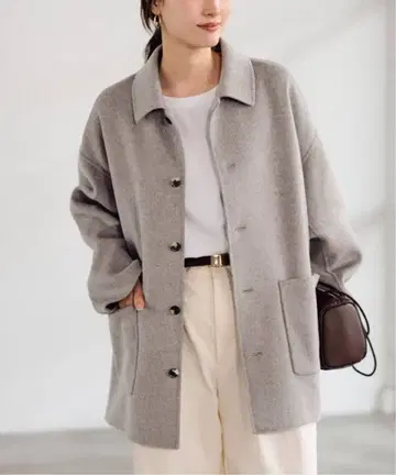 미사용 새상품 해밀턴 발칼라 미들 코트 FRAMeWORK