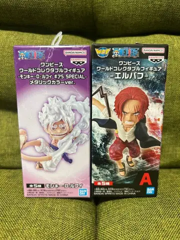 원피스 피규어 기어5 루피와 샹크스 세트