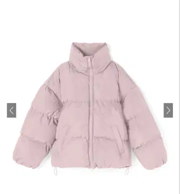 그레일 새상품, 충전솜 볼륨 다운 자켓 핑크 L