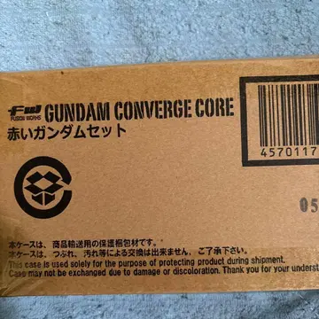 GUNDAM CONVERGE CORE 빨간색 건담 세트