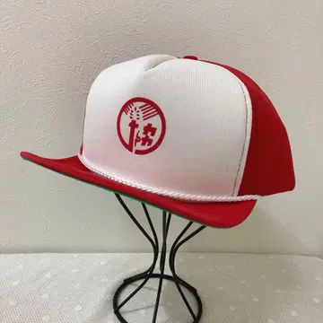 JA 농협 농업용 모자 벼 이삭 마크 모자 캡 레트로 미사용