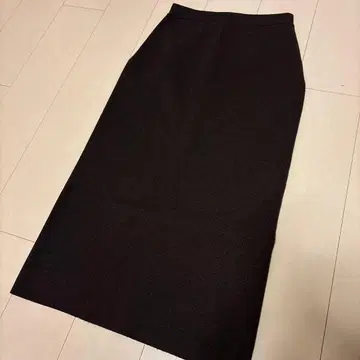 스픽 앤 스팬 밀라노 리브 니트 스커트 브라운 38 사이즈