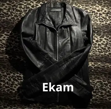 Ekam 에카 가죽 자켓 사이즈 M