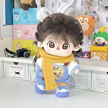 20cm 봉제 인형용 옷 갈아입기  옷 3세트