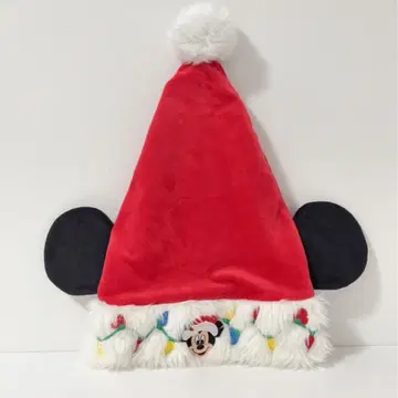 디즈니 미키 크리스마스 산타 모자