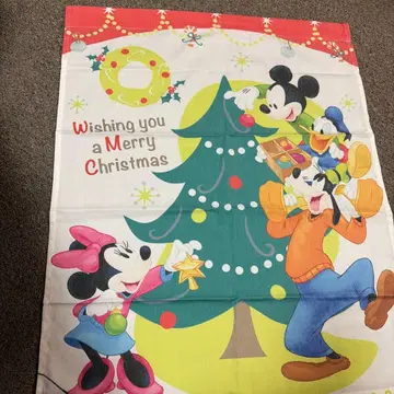 미키 미니 크리스마스 태피스트리