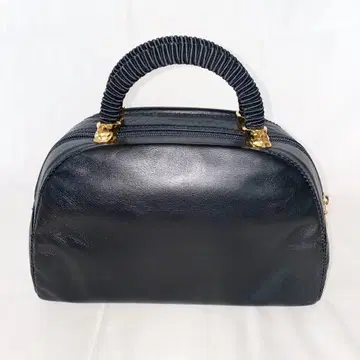 유리에니타니 핸드백 가죽 블랙