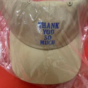 서던 THANK YOU SO MUCH 캡 베이지