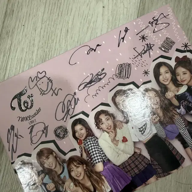 트와이스 싸인앨범 (미공포 2장 덤)