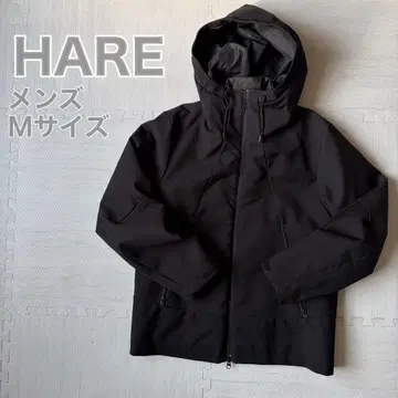 HARE 남성용 M 사이즈 블랙 마운틴 후드티