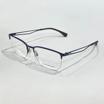 EMPORIO ARMANI 네이비 메탈 프레임 안경 55 사이즈