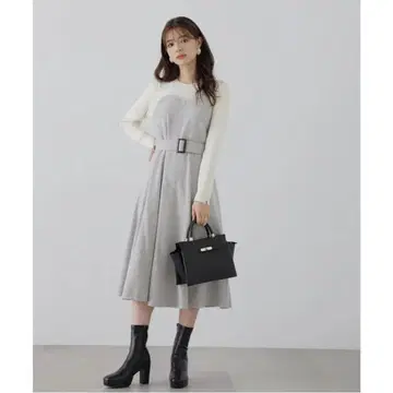 프로포션 바디 드레싱 니트 원피스