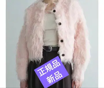 CLANE SHAGGY SHORT KNIT CARDIGAN