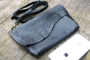 천연 가죽 사코슈 숄더백 바디백 파우치 세컨드 백