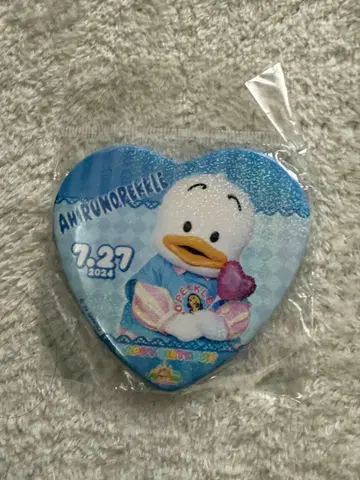 아힐의 페쿠르 2024년 벌스데이 하트 캔뱃지