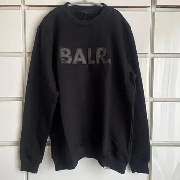BALR. 블랙 크루넥 트레이닝복