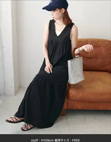 [옷맵시 / 리바이벌] 자카드 요루 원피스