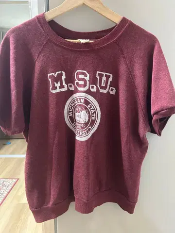 빈티지 반팔 맨투맨 새상품급