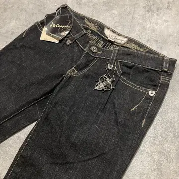 택 포함 새상품 [J&Company] 제이앤컴퍼니 부츠컷 데님