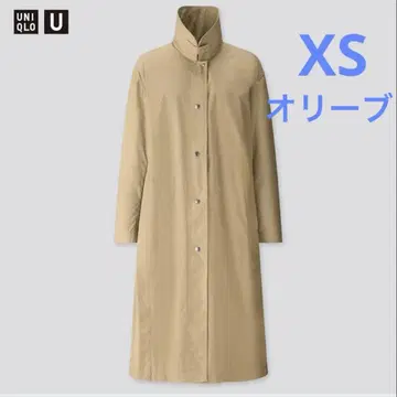 UNIQLO U 라이트 롱 코트 올리브 XS