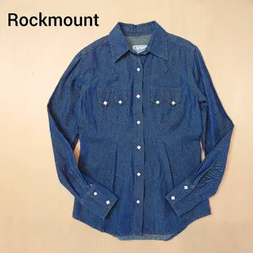 rockmount ranch wear 데님 웨스턴 셔츠 usa제