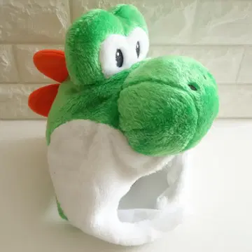 극미품 요시 슈퍼 마리오 팬캡