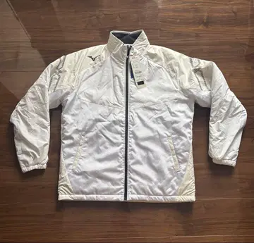 신년 세일 할인 새상품 [반값] Mizuno 나일론 자켓 화이트