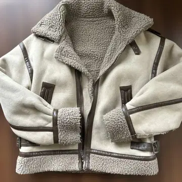 아줄 바이 마우지 양가죽풍 자켓 S