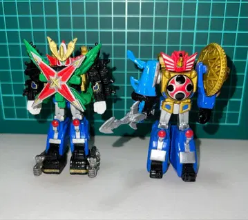 닌풍전대 허리케인저 천뢰선풍신 선풍신 2체 세트