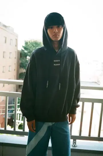 kudos  19SS Blue Print LINED DENIM