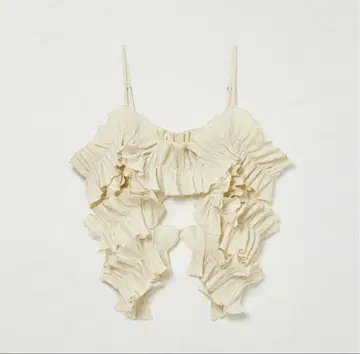 [ eaphi ] FEELING FRILLS BUSTIER