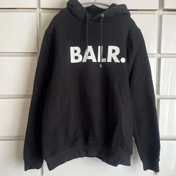 BALR. 블랙 후드티 M