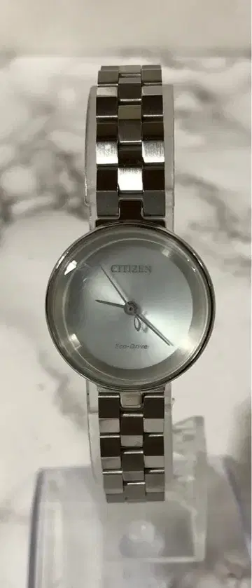 CITIZEN 실버 아날로그 손목시계 558